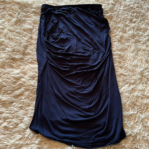 Cherish Dresses & Skirts - Cherish Ruched Midi Skirt, NWOT, size M.